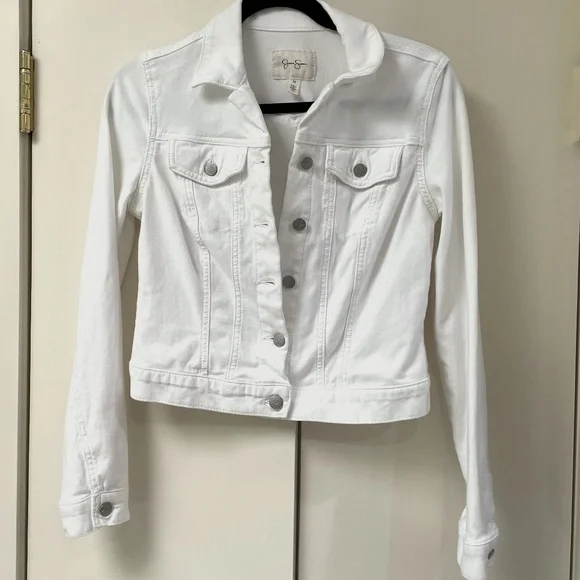 Jessica Simpson Jackets Coats Jessica Simpson White Pixie